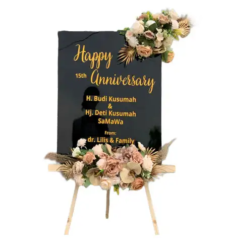 Papan Bunga Akrilik Sako Baru